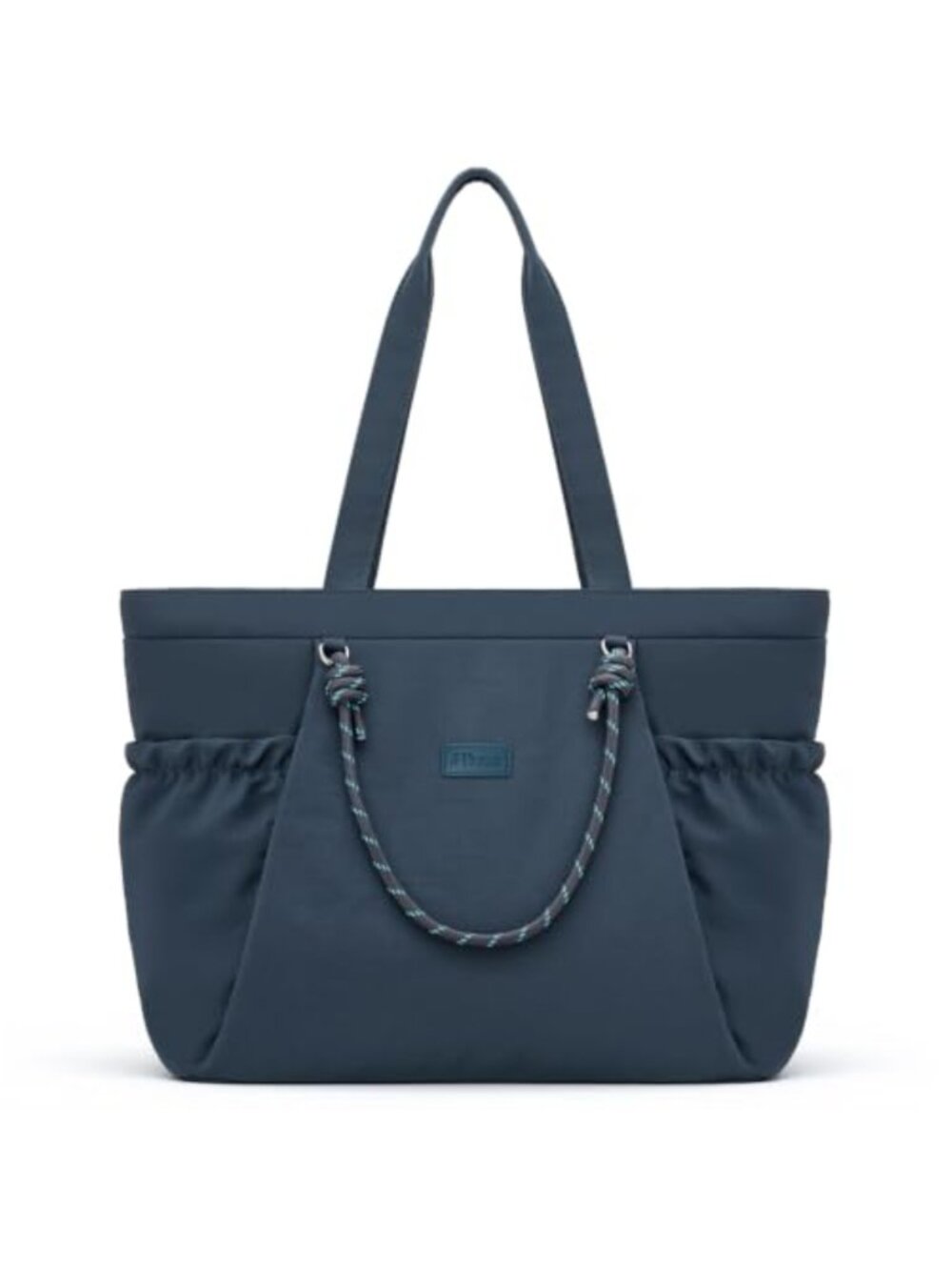 15.6 Inch Laptop Tote Bag Water-Resistant Nylon Lightweight Work Purse